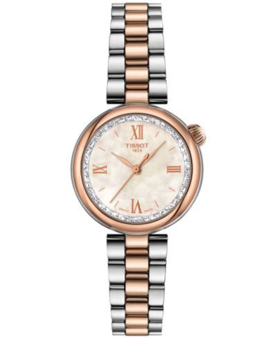 Женские часы Tissot Swiss Desir Two-Tone Stainless Steel 28mm