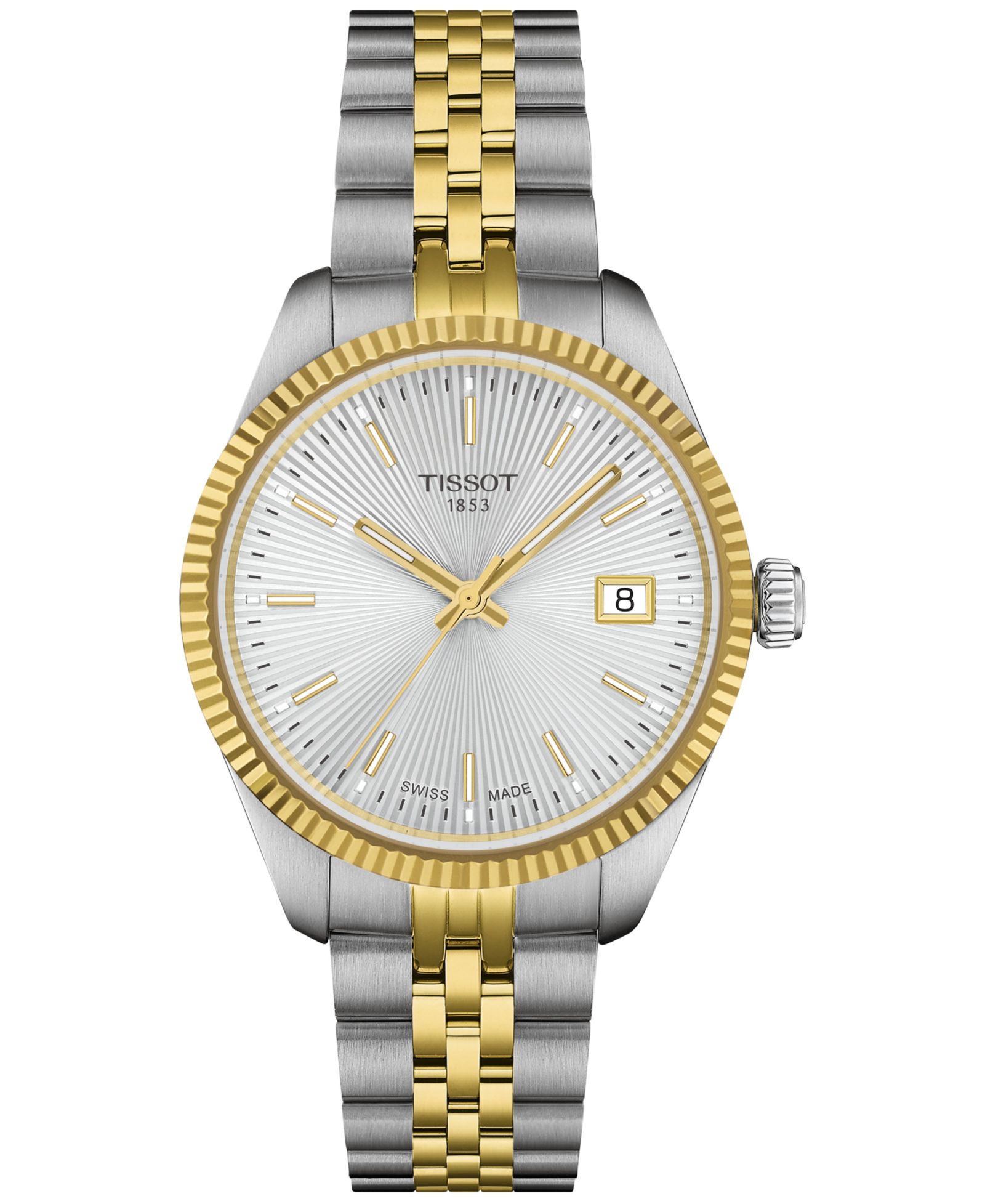 Tissot Женские швейцарские часы Ballade Two-Tone из нержавеющей стали 34mm