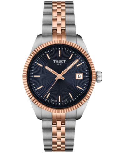 Часы Tissot Women's Swiss Ballade Two-Tone Stainless Steel Bracelet 34mm