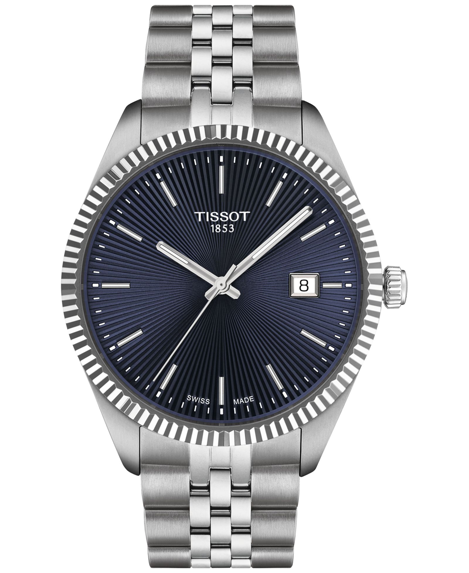 Мужские швейцарские часы Tissot Ballade из нержавеющей стали с браслетом 40mm
