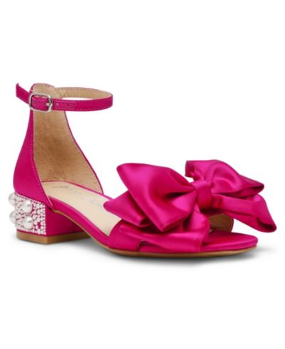 Сандалии Betsey Johnson Lulu с жемчужной шпилькой для девочек
