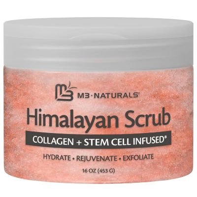 Скраб для тела M3 Himalayan Salt с коллагеном и стволовыми клетками, 16oz