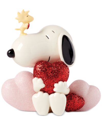 Lenox фарфоровая фигурка Snoopy Valentine's Day Love