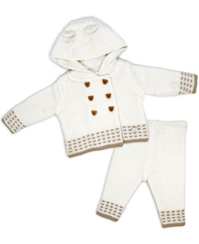 Rock-a-Bye Baby Boutique Baby Boys and Girls Jacket and Trouser Knitted, 2-Piece Set