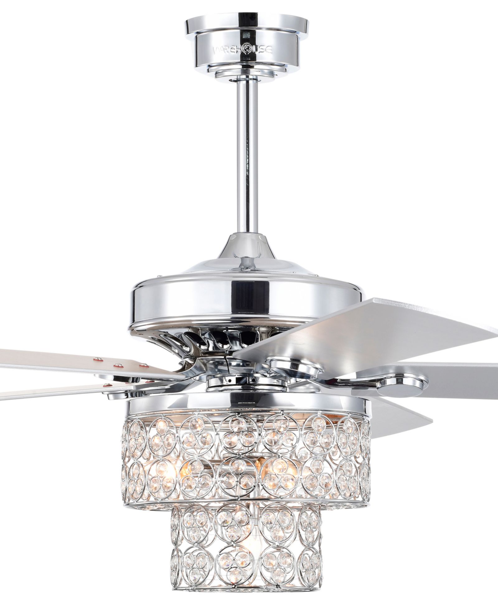 Потолочный вентилятор Home Accessories 52" Caderina с осветительным комплектом и пультом управления