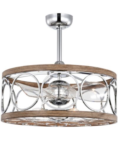 Home Accessories 24.4" Ofelia Indoor Ceiling Fan with Light Kit and Remote
