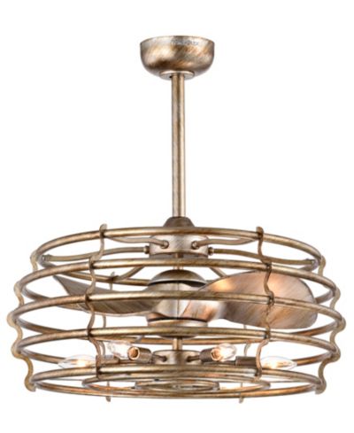 Потолочный вентилятор Home Accessories 26" Baakir с освещением и пультом управления