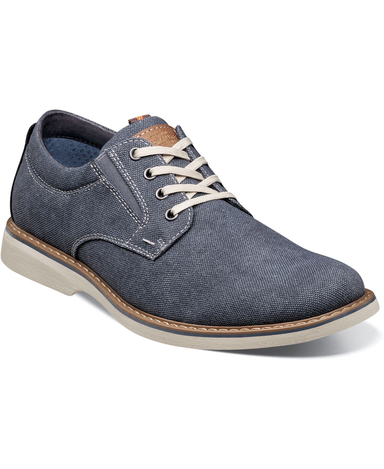 Мужские туфли Nunn Bush Otto Canvas Plain Toe Oxford