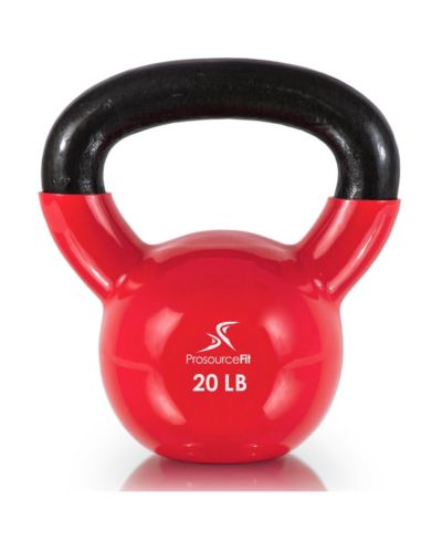 ProsourceFit Vinyl Coated Iron Kettlebell, 20lb