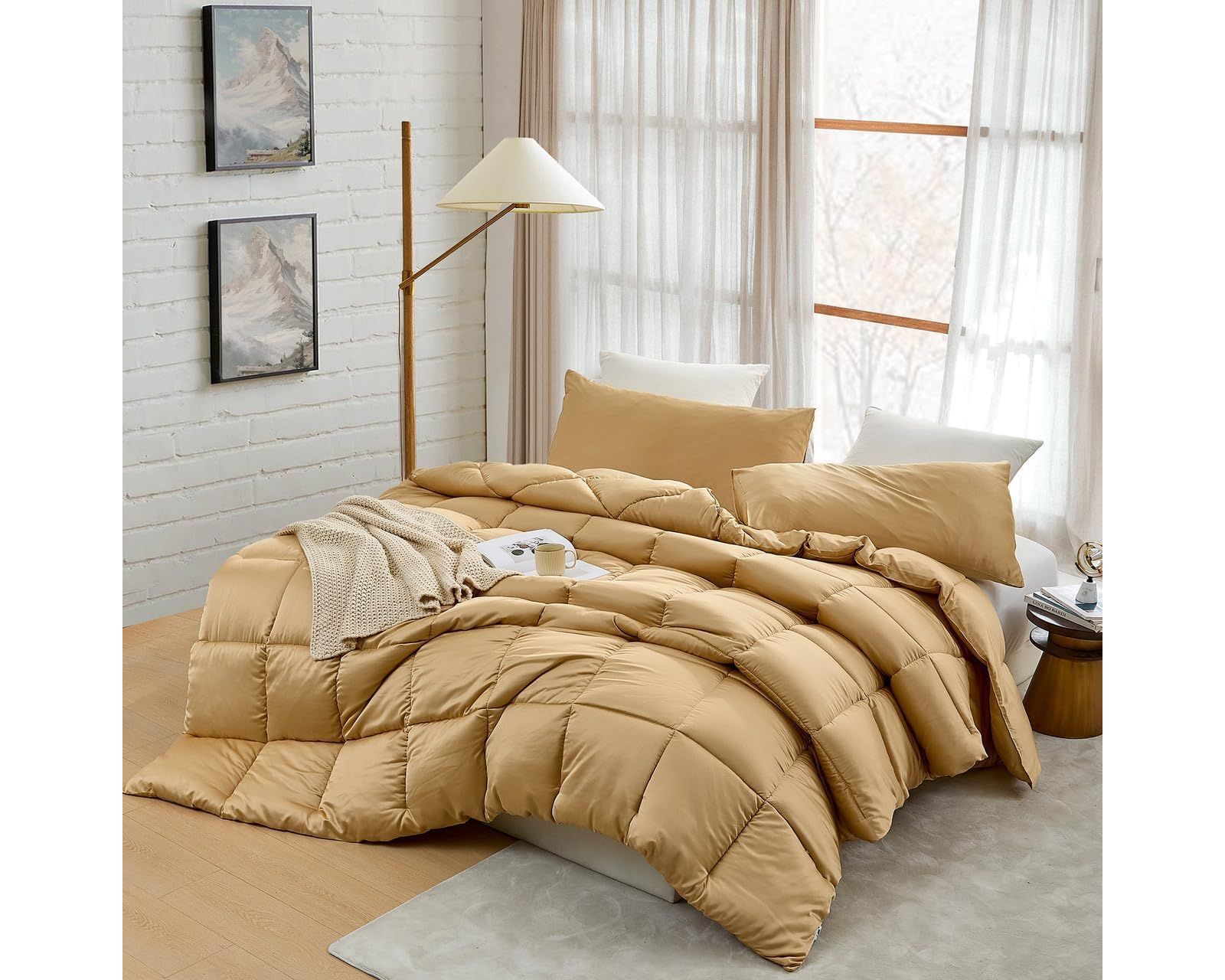 Coma Inducer комплект одеял Snorze Cloud, бамбук, Oversized, New Wheat