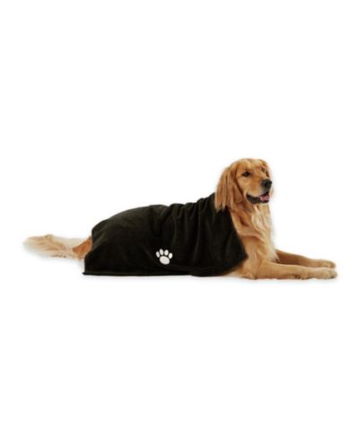 Bone Dry Pet Microfiber Towel Embroidered Paw Print