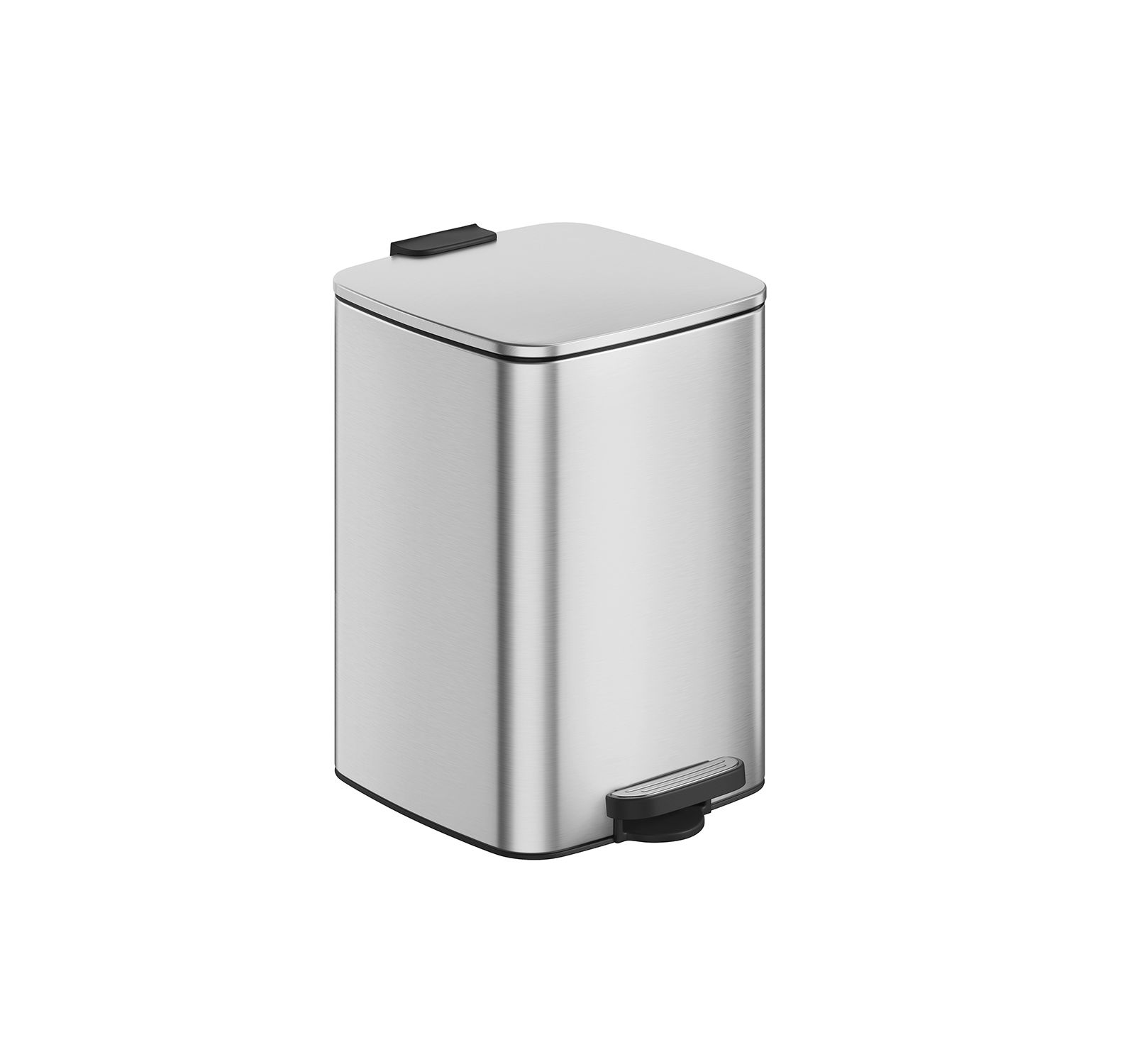 5.2-Gallon (20L) Stainless Steel Trash Can, Kitchen Garbage Bin with Durable Design