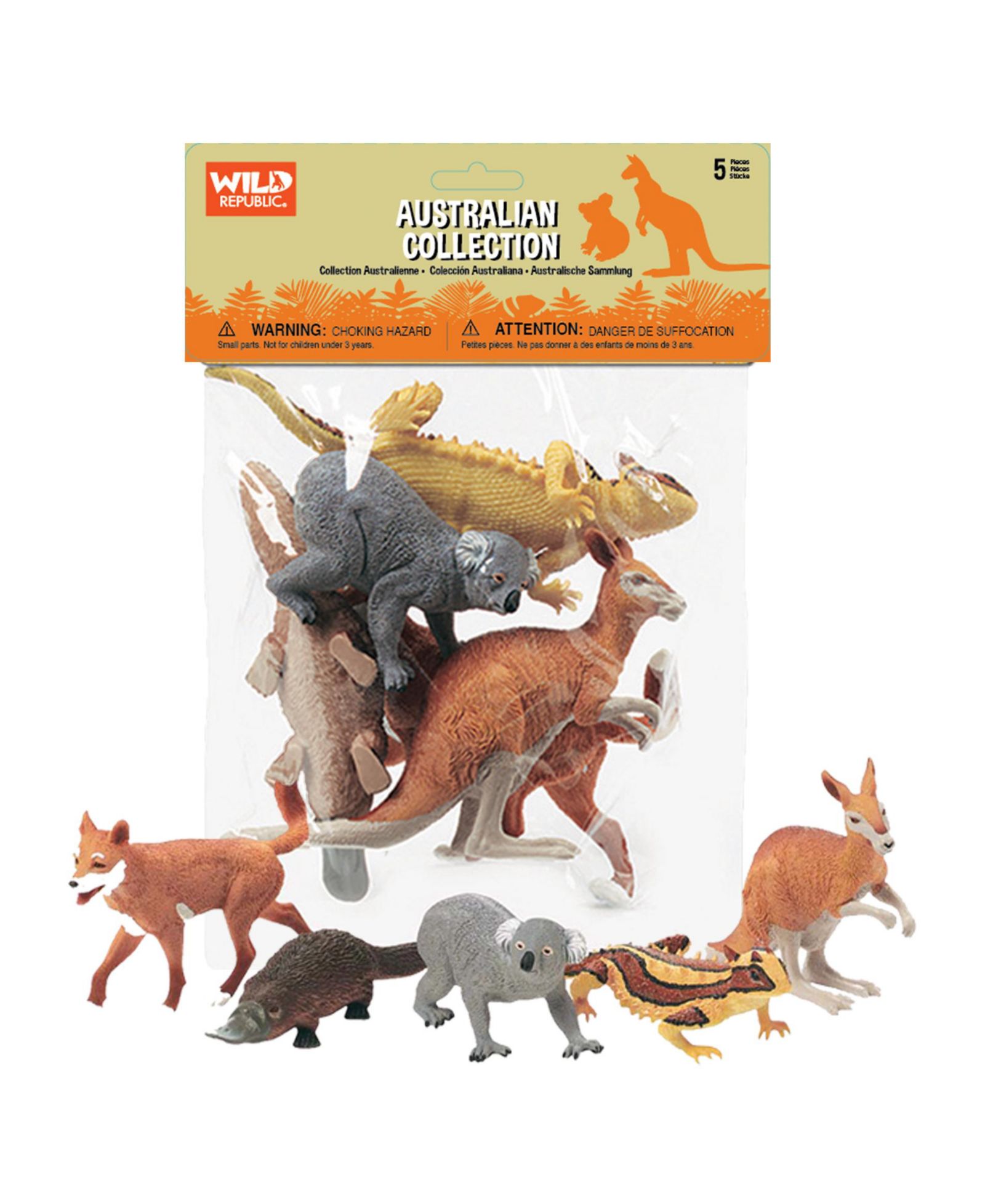 Фигурки Wild Republic Australia, 5 штук