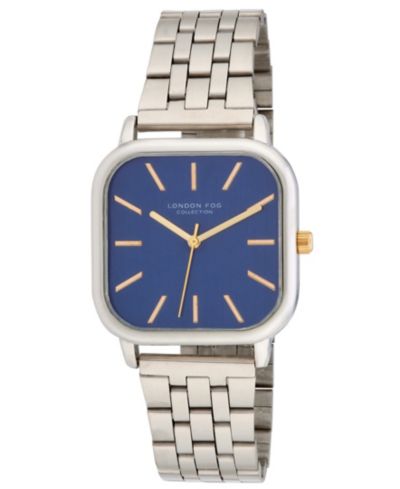 Часы London Fog Unisex Orchard Silver Link Alloy, 35mm