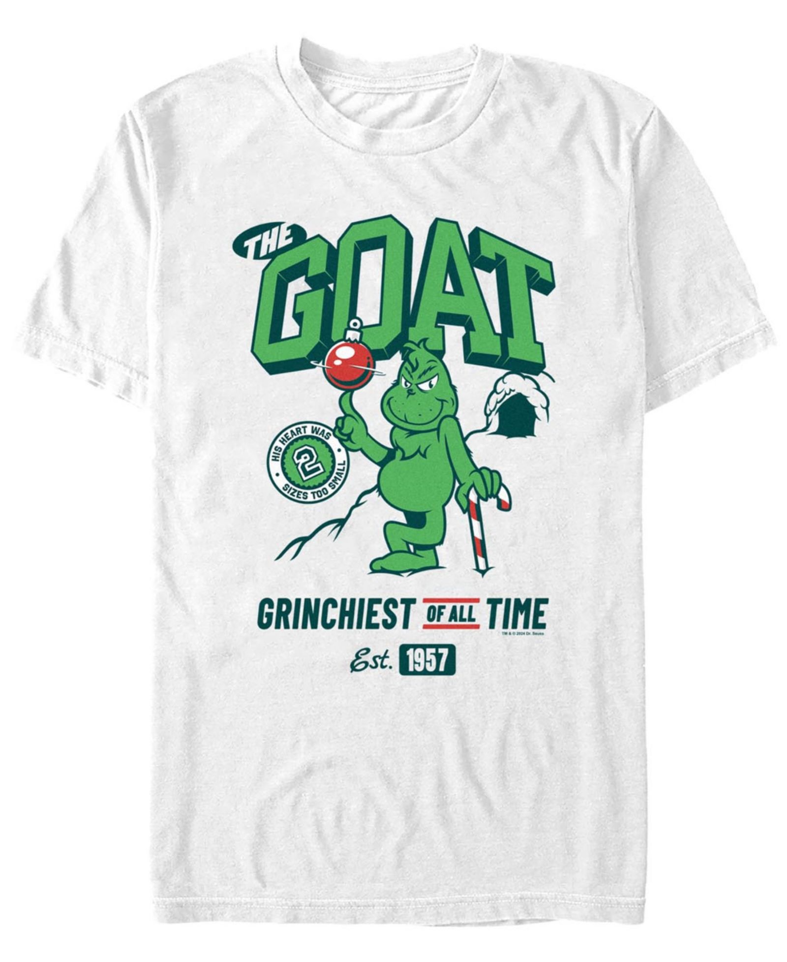 Fifth Sun Men's Grinchiest Goat Short Sleeve T-Shirt