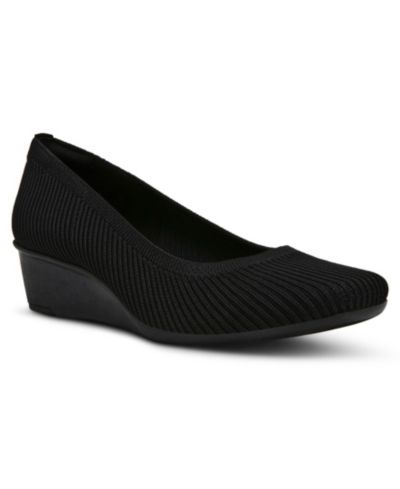Женские трикотажные туфли на платформе Anne Klein Wisher Knit Wedge Pumps