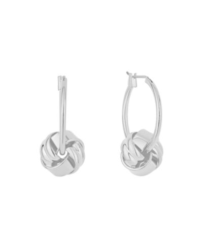 Серьги-кольца And Now This Classic Knot Small Hoop