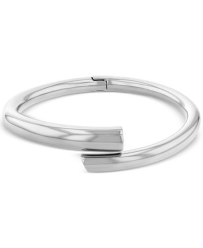 Браслет Calvin Klein CK Spiral с шарниром, серебристый