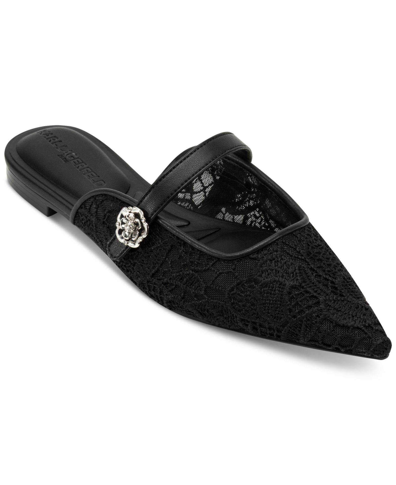 KARL LAGERFELD PARIS Women's Vadyn Pointed-Toe Flats