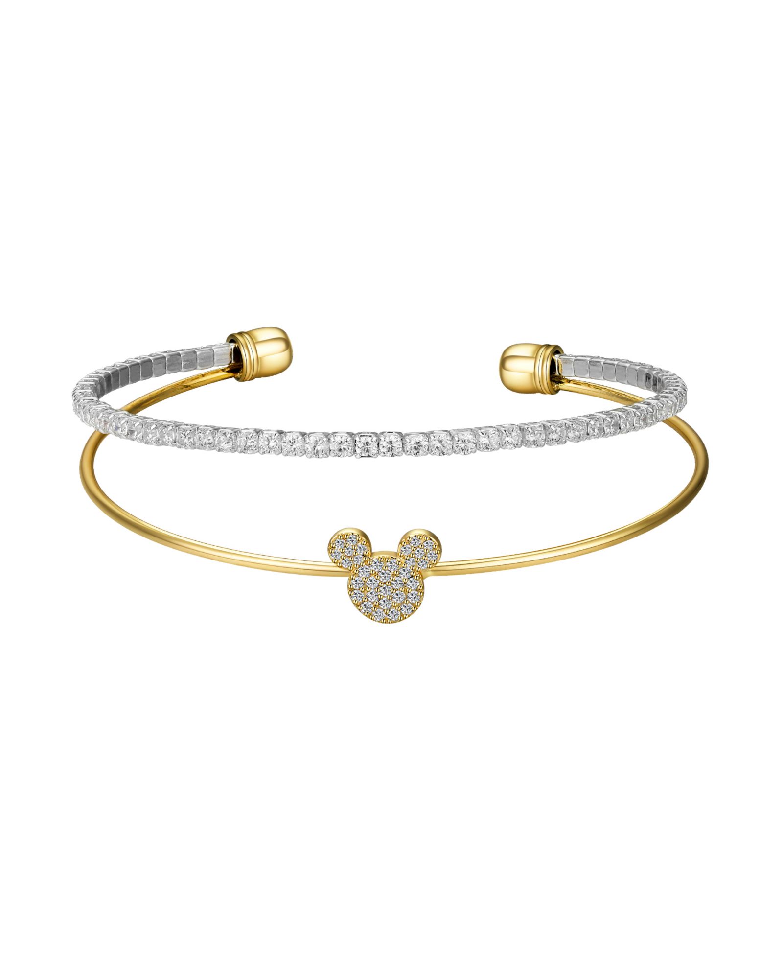 Браслет Disney Cubic Zirconia Mickey Mouse Cuff