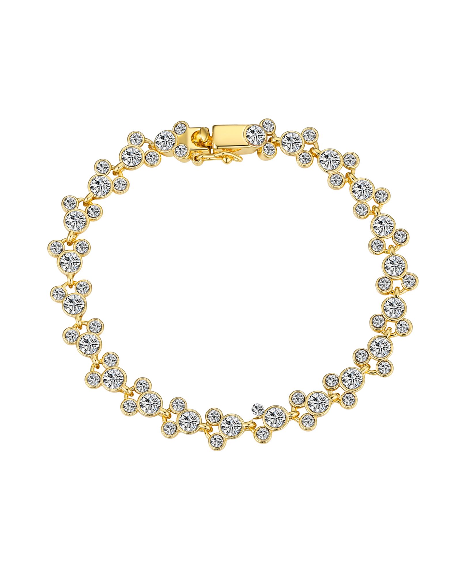 Браслет Mickey Mouse Disney Crystal Multi-Station Tennis Bracelet
