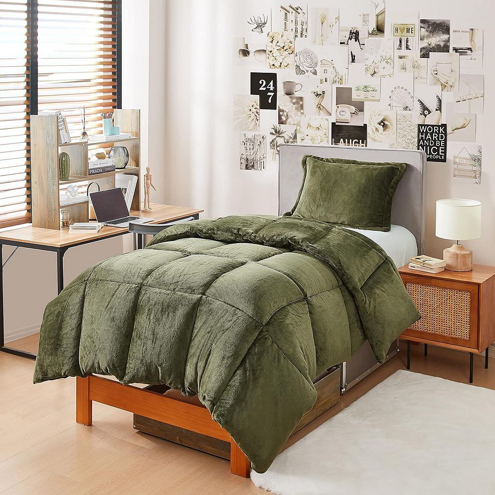 Комплект постельного белья Thicker Than Thick - Coma Inducer Comforter Set - Down Alternative Ultra Plush Filling - Winter Moss