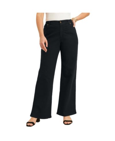 June & Vie Женский June and Vie June Fit Wide-Leg Jeans