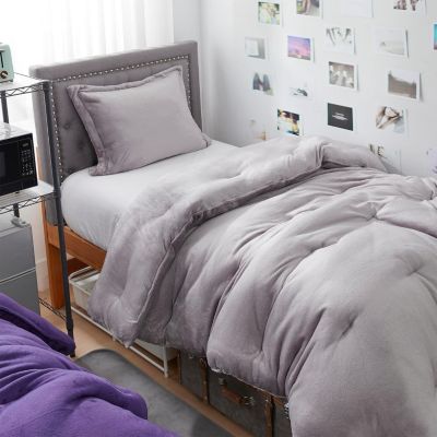 Coma Inducer комплект одеяла Thicker Than Thick, стандартное плюшевое наполнение, Opal Gray, Twin XL