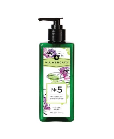 Жидкое мыло для рук European Soaps Via Mercato, 12 Fl Oz, No. 6 - Fig, Orange Blossom & Cedarwood