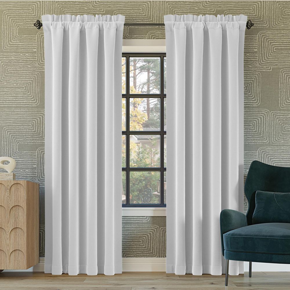 Oslo Theater Grade Extreme 100% Blackout Rod Pocket Curtain Panel