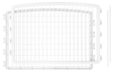 IRIS 24'' Pet Playpen 2 Panel Add-On с соединительными стержнями, для собак Small Medium