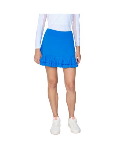 G Lifestyle Clothing Women's Double Ruffle Skort