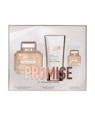 Jennifer Lopez Promise 100ml EDP and 75ml Body Lotion and 10ml Mini Gift Set