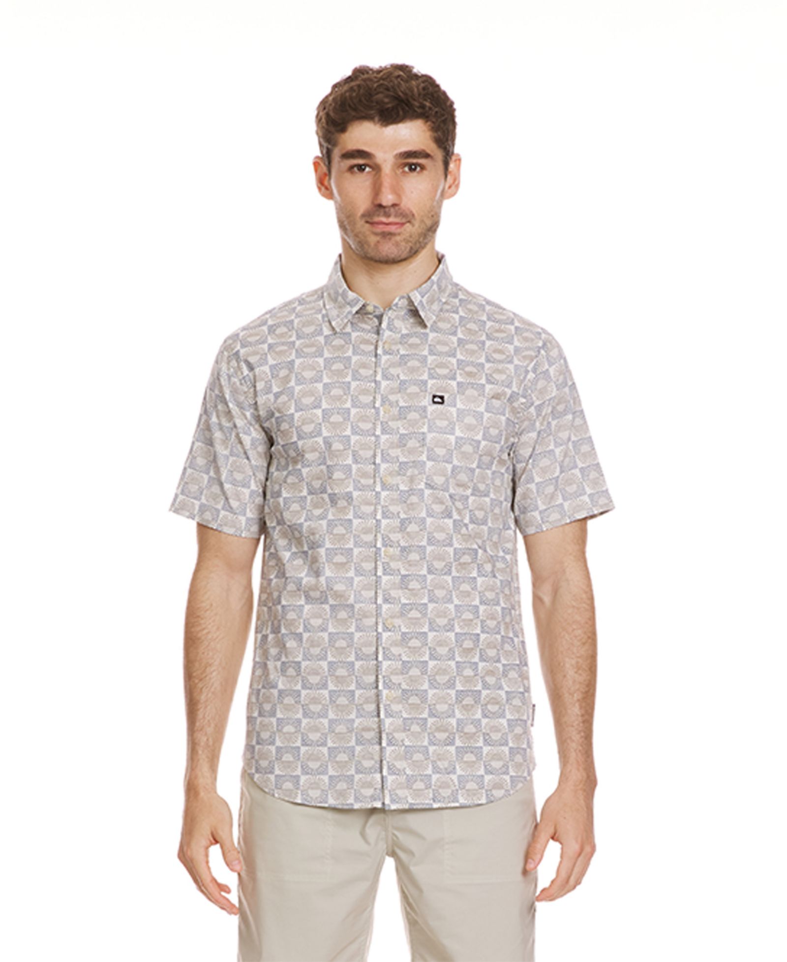 Мужская рубашка Quiksilver Florever Classic Short Sleeve Woven