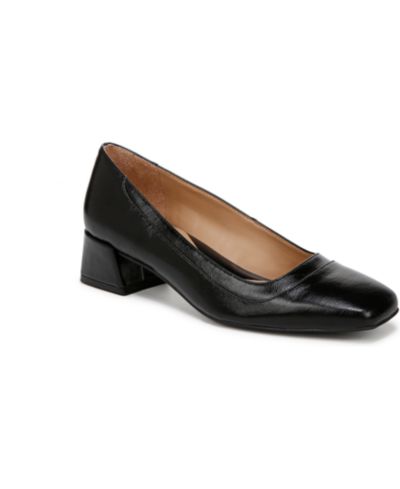 Женские туфли Naturalizer Huntley Square Toe Block Heel Pumps