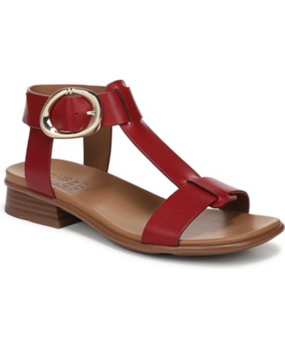 Hearts Flame Red Leather