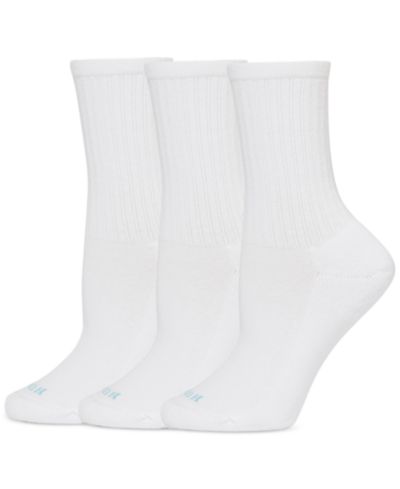 Hue Women's 3-Pk. Air Cushion Sport Crew Socks U24404