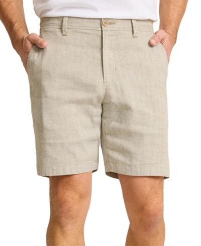 Мужские льняные шорты Tommy Bahama Beach Coast Flat-Front, 9"