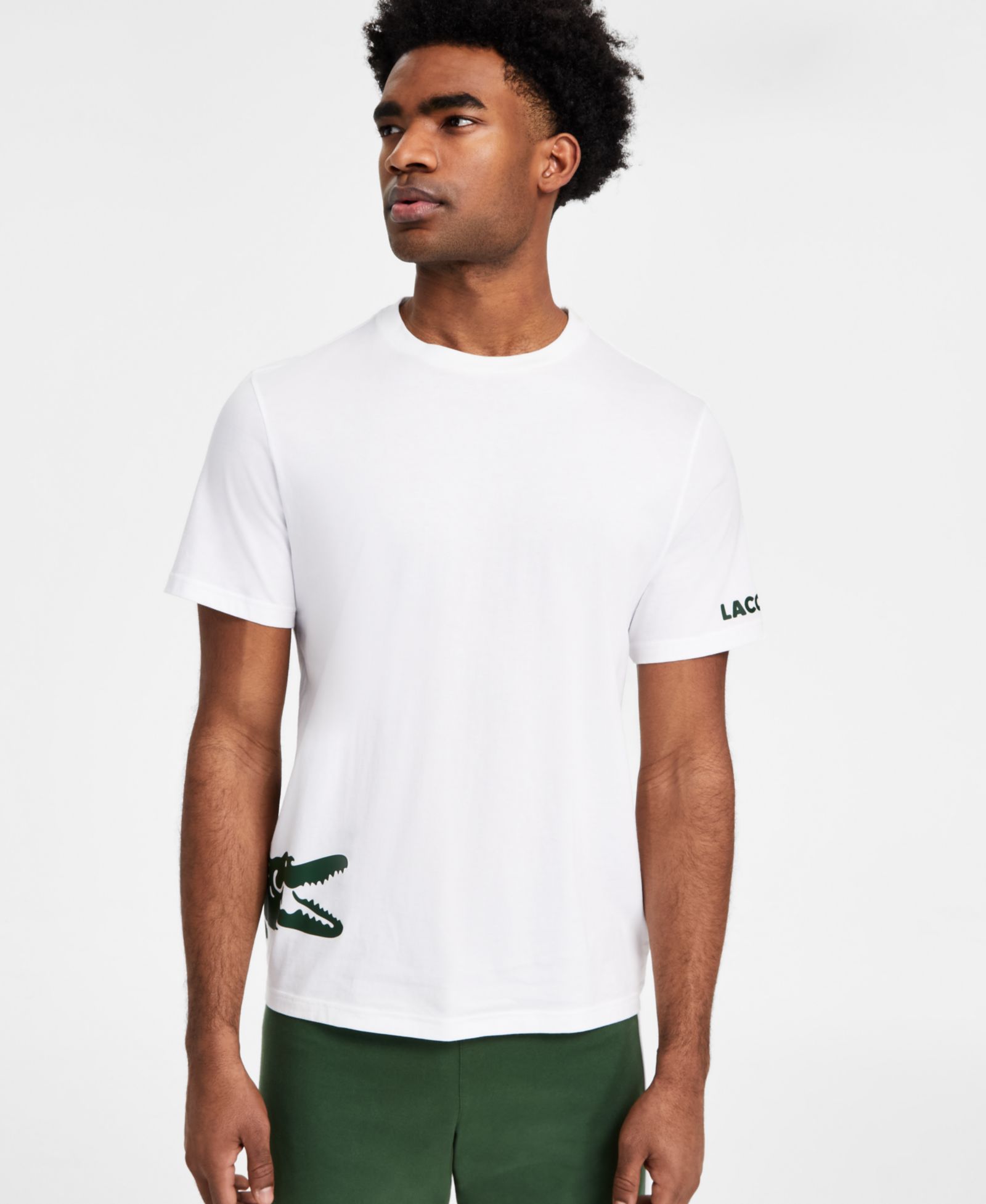 Lacoste Men's Loungewear Logo Short-Sleeve T-Shirt