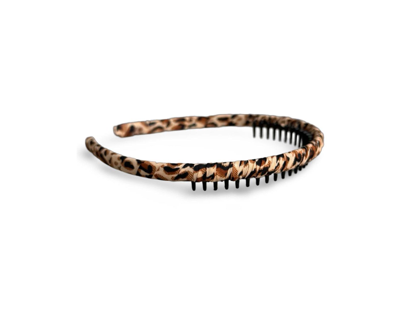 Thin Print Headband - Cheetah