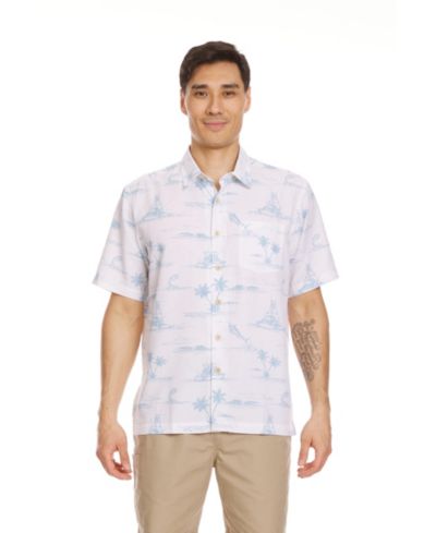 Мужская рубашка Quiksilver Waterman Men's Paradise Found Woven