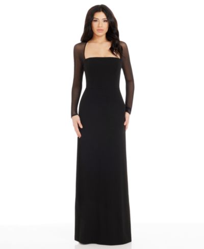 Dress the Population Women's Maxwell Square Neck Dress