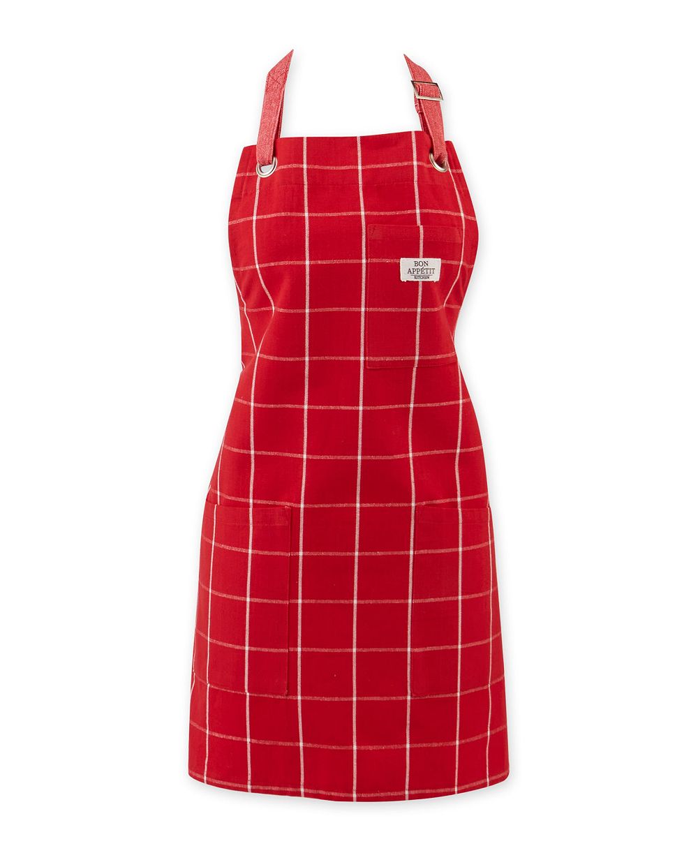 Design Imports Windowpane Apron