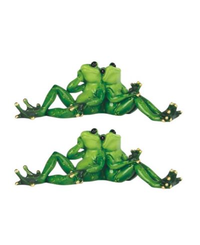 Декоративная статуэтка FC Design Happy Frog Couple, набор из 2 шт., украшение для дома и офиса