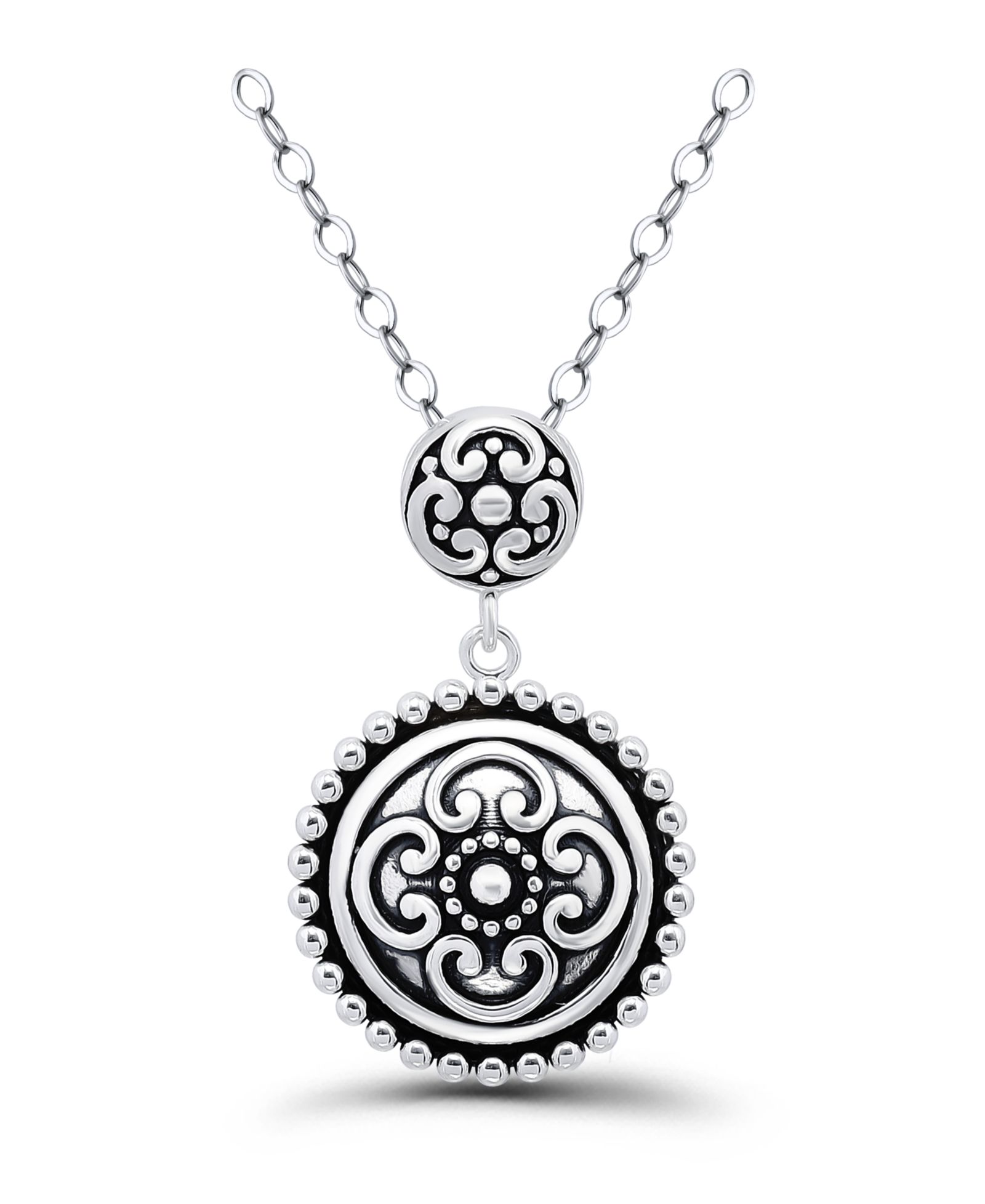 Подвеска Macy's Oxidized Round Circle Celtic Style