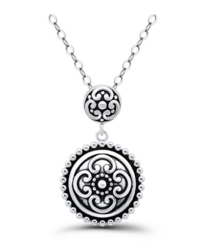 Подвеска Macy's Oxidized Round Circle Celtic Style
