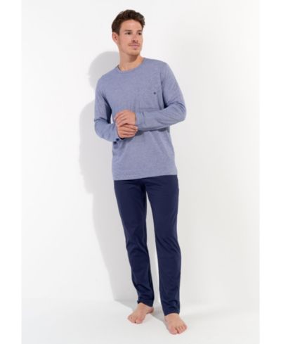 HOM Men's Modal Comfort Long Pajama Set