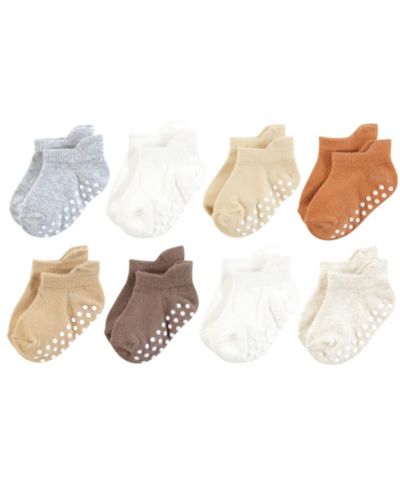 Touched by Nature Детские носки Unisex 12 шт. Natural Non Skid No-Show