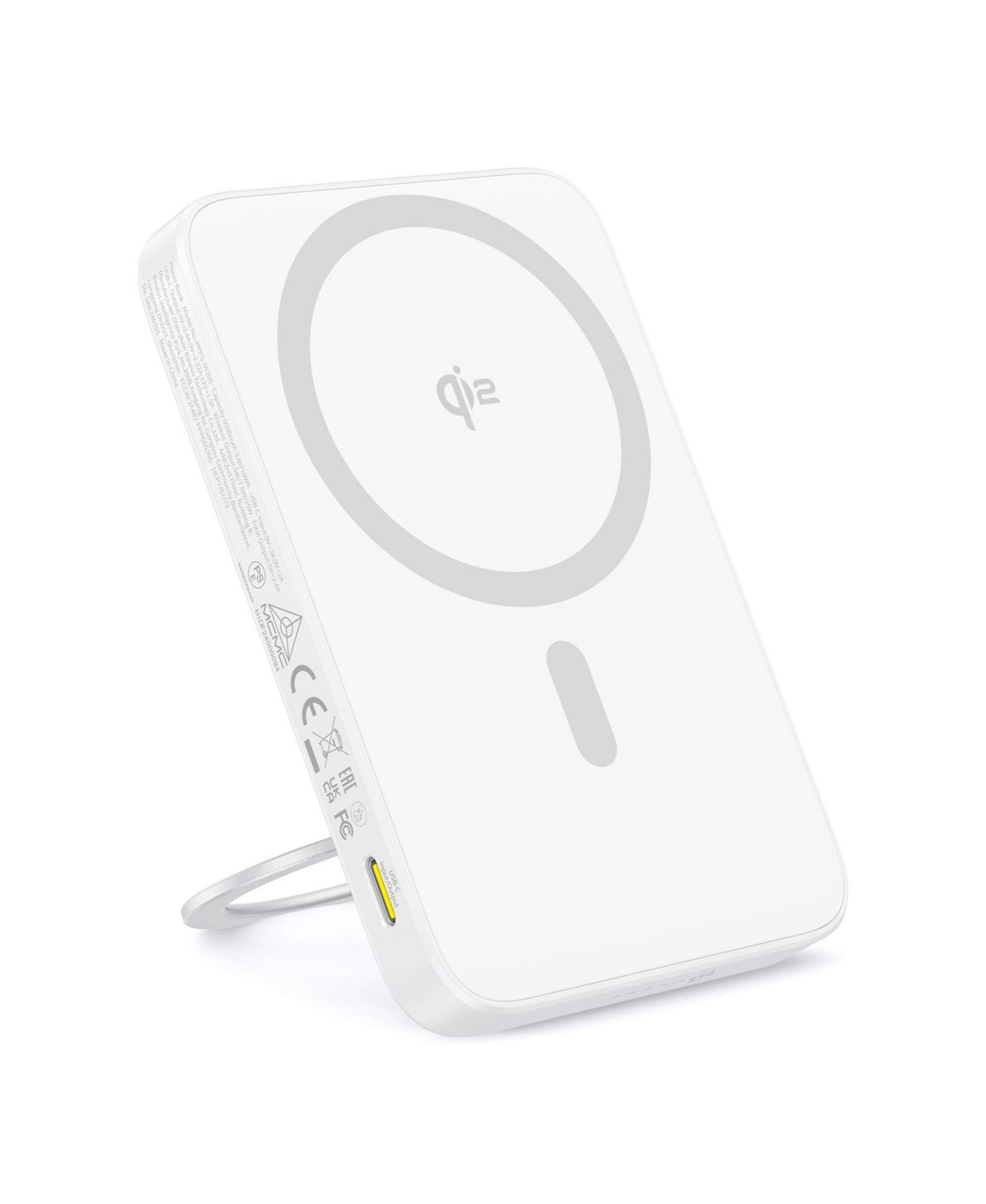 Baseus PicoGo Qi2 Certified 15W MagSafe 360-Degree Rotatable Ring Stand Portable Power Bank [Compatible with iPhone 16, 15, 14, 13, 12]