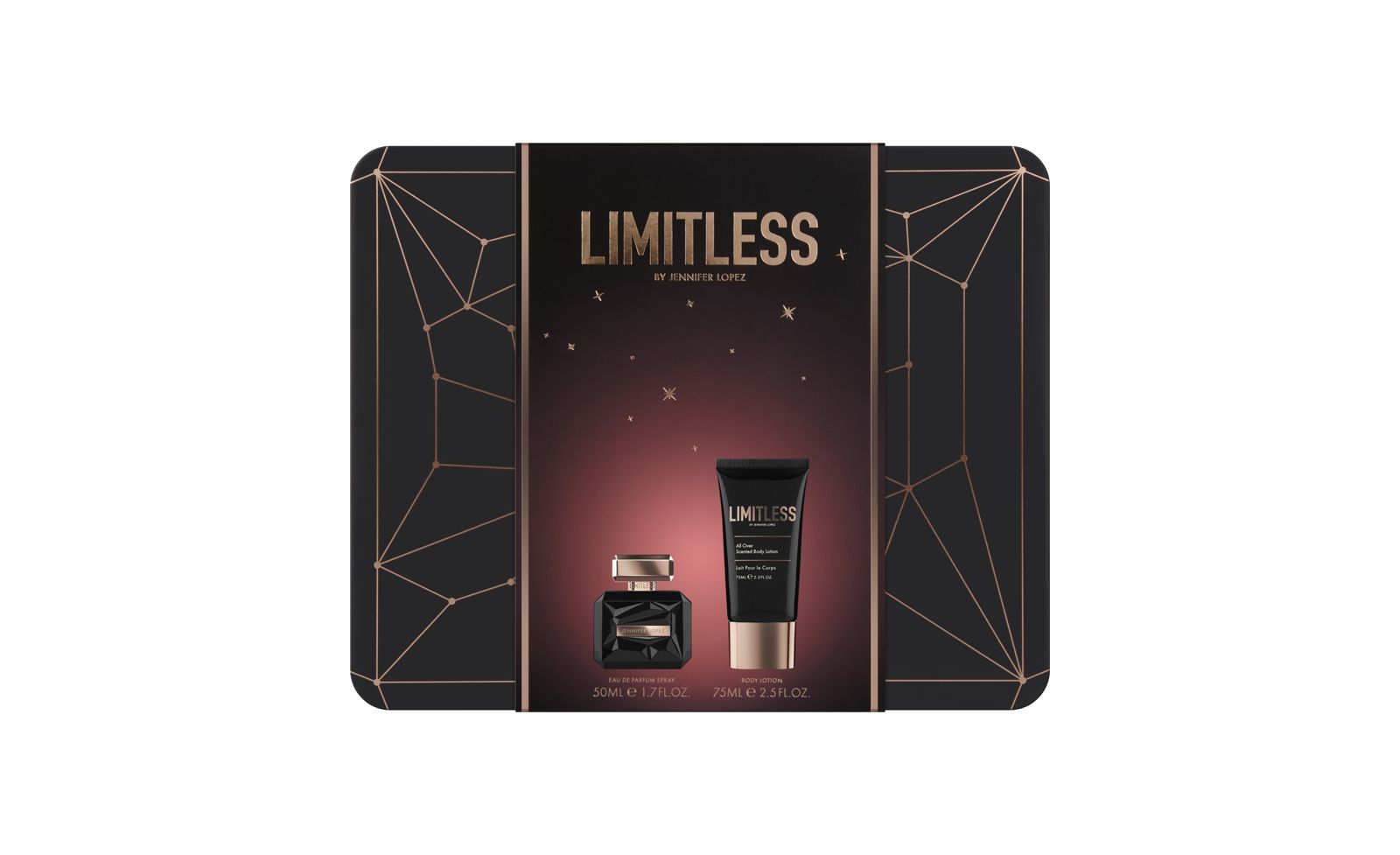 Подарочный набор Jennifer Lopez Limitless 50ml EDP и 75ml Body Lotion 2024